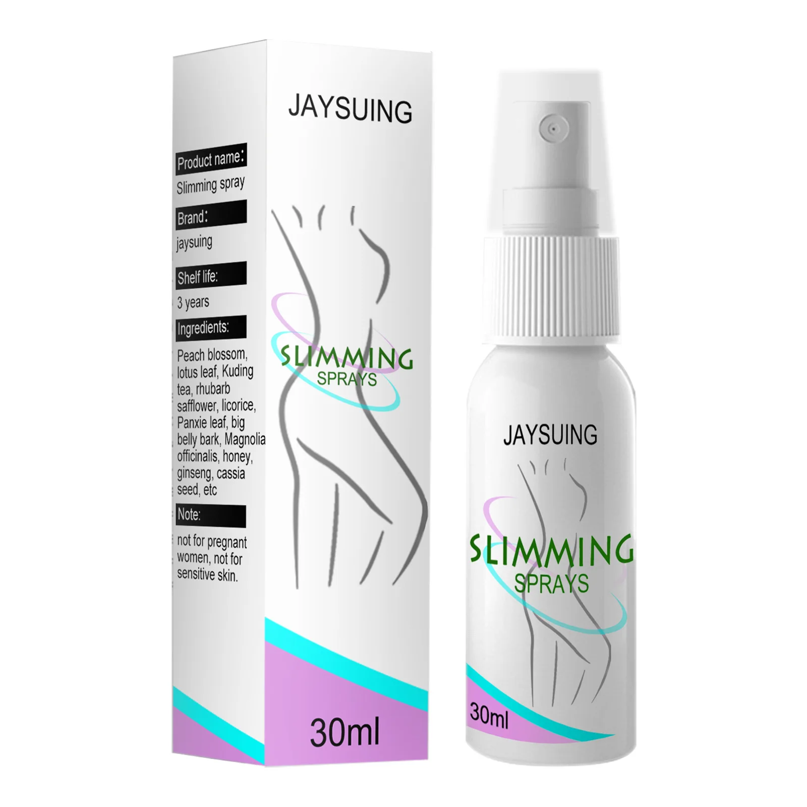 30mlJaysuingSlimmingSpraysFirmingSprayShapingPotbellyEssential