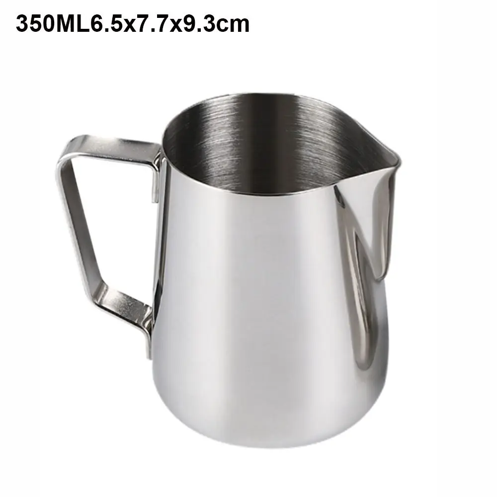Milk Frothing Pitcher Stainless Steel Coffee Pitcher Espresso Steaming Coffee Barista Latte Frother Cup Cream Froth