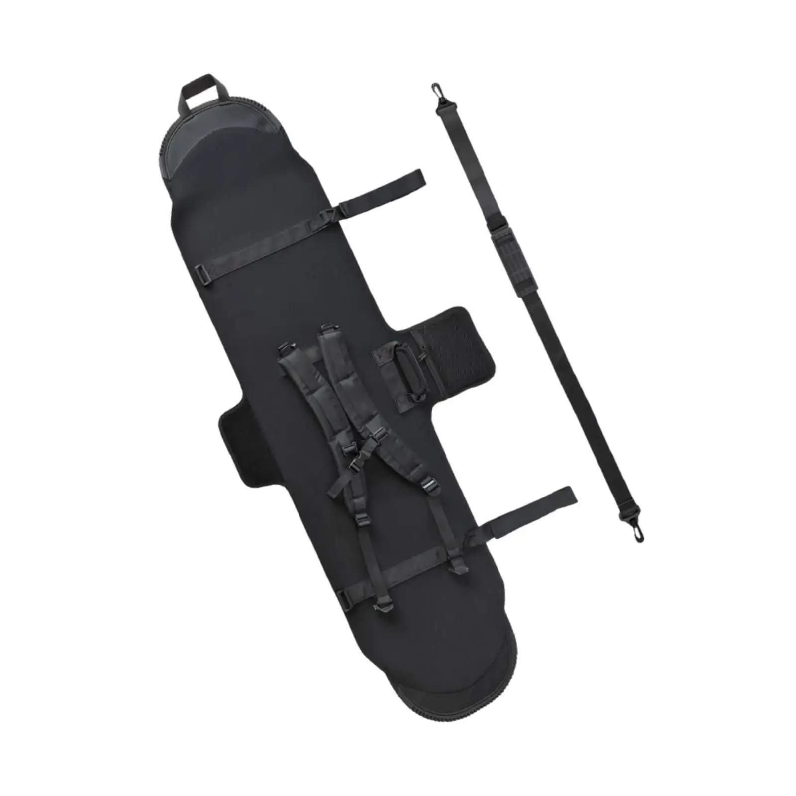 Snowboard Protection Adjustable Shoulder Strap Carry Scratch Resistant Snowboard Sleeve Snowboard Travel Bag Ski Storage Case