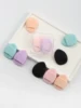 5 件套 Mini Finger Puff Foundation Small Air Cushion Powder Sponge Face Concealer Bb Cream Cosmetic Applicator Makeup Tools 5
