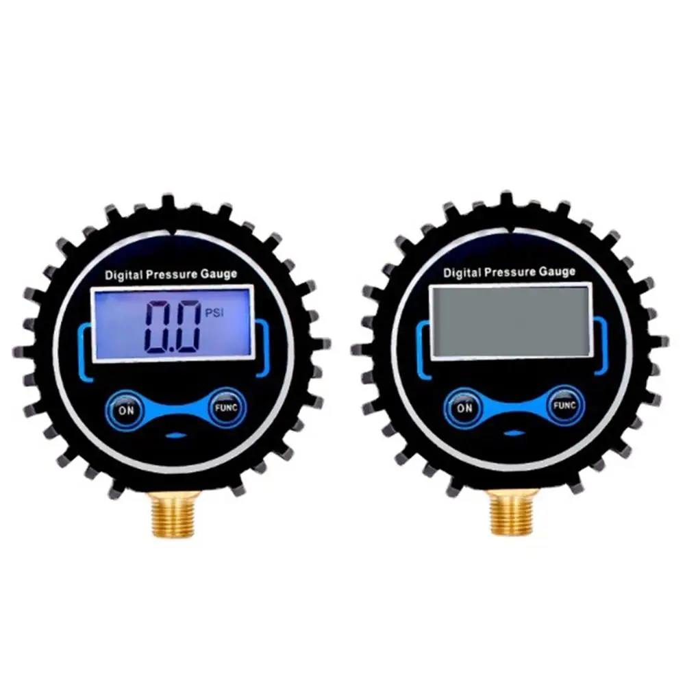 Tire Pressure Gauge 0-250PSI Digital Tire Pressure Gauge Precision Electronic LCD Manometer Pressure Gauge Portable LED Light Air