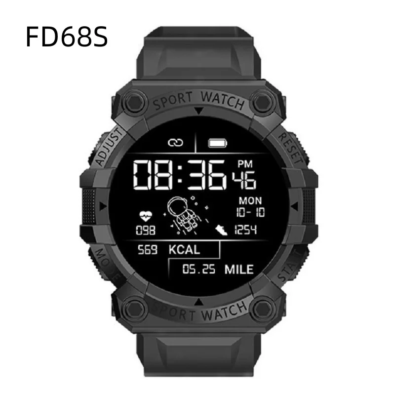 

2023 Smart Watch FD68S Sports Bluetooth Reminder Color Screen Health Monitoring Wear Watch for Xiaomi Huawei PK y68 d20 m6 m7 m4