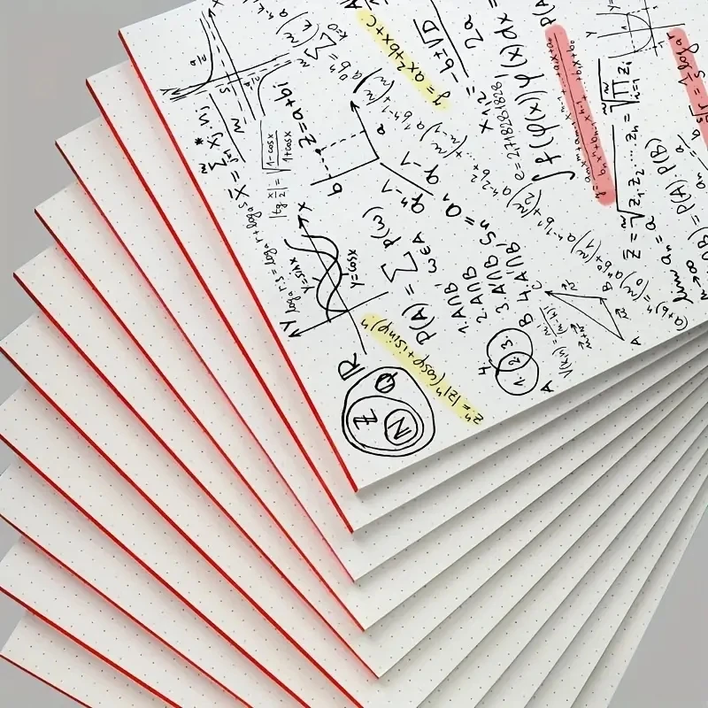 40 Sheets Graph Paper Graph Rule Dot Grid Notepad Computation Pads Drafting Paper Squared Blueprint Writing