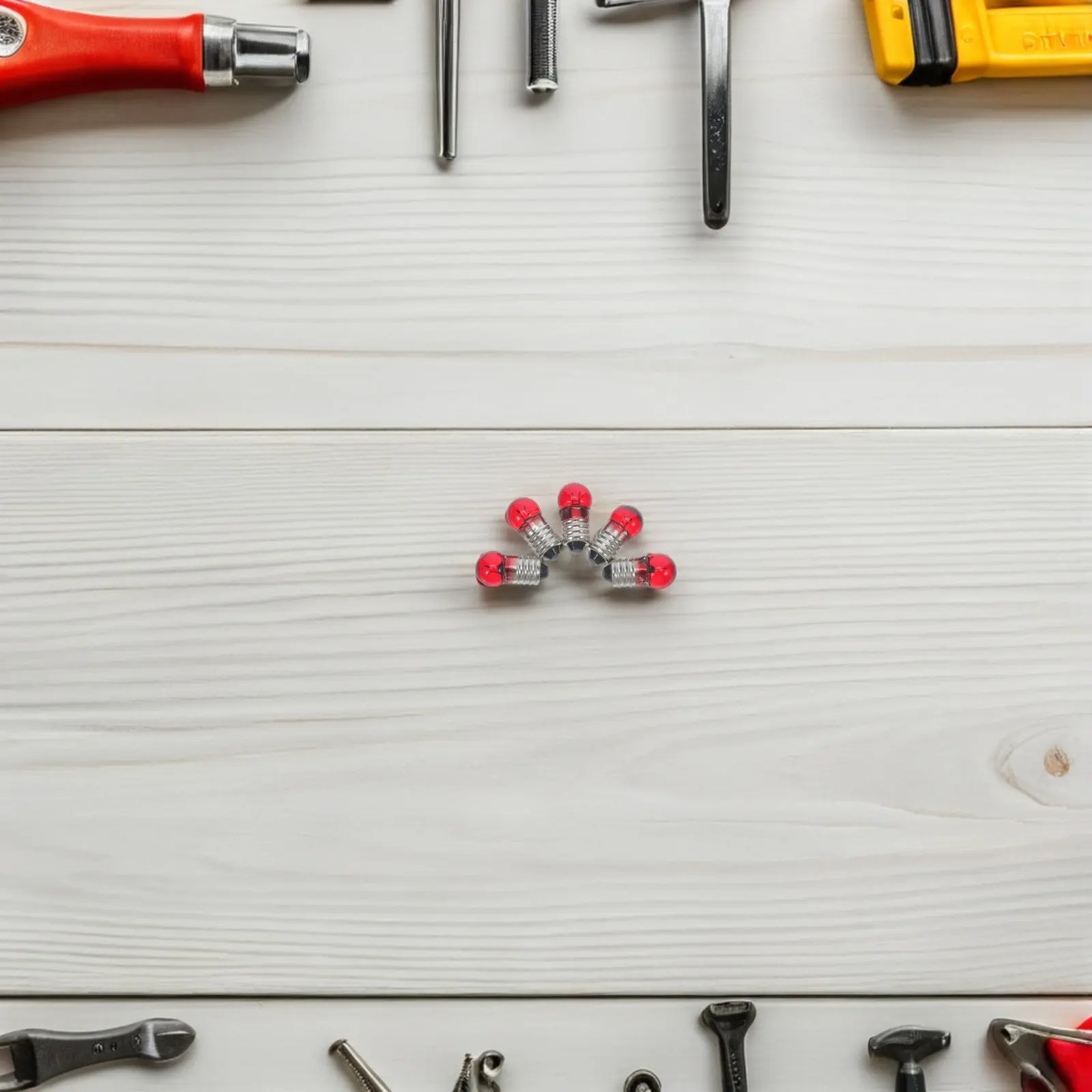 50Pcs 전기 회로 실험 액세서리 미니 나사 베이스 전구 물리학 과학 교육 도구 DIY 교육