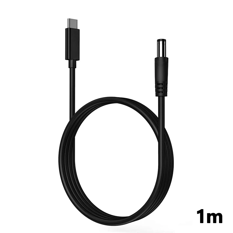 DC To Type C USB PD 9V 12V 15V 20V 5.5x2.1mm 2.5 Power Supply Cable For Wireless Router Laptop LED Strip Speaker CCTV Camera - 6