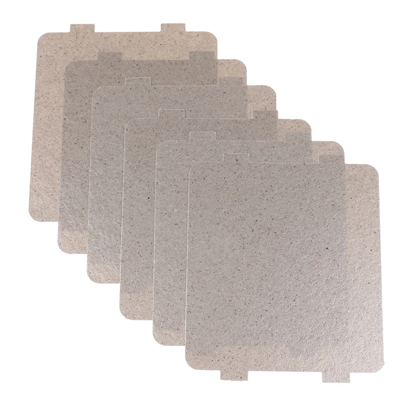 New 5pcs Microwave Oven Mica Plates Microwave Ovens Sheets Grill Baking Mat Baking Tools 11.8x10cm
