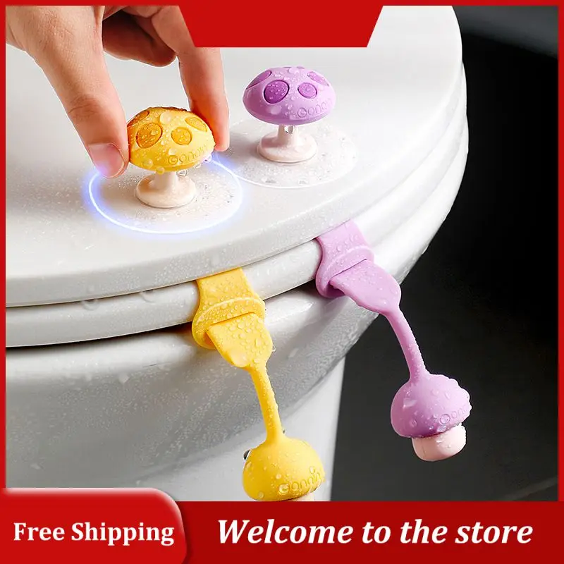 

Toilet Lid Lifter Seat Handle Holder Toilet Lid Lift Tool Seat Ring Flapper Bathroom Sanitary Closestool Holder Toilet Seat Lid