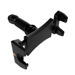 Universal Adjustable Tablet and Phone Mount for Indoor Cycling and Gym Equipment (Black)