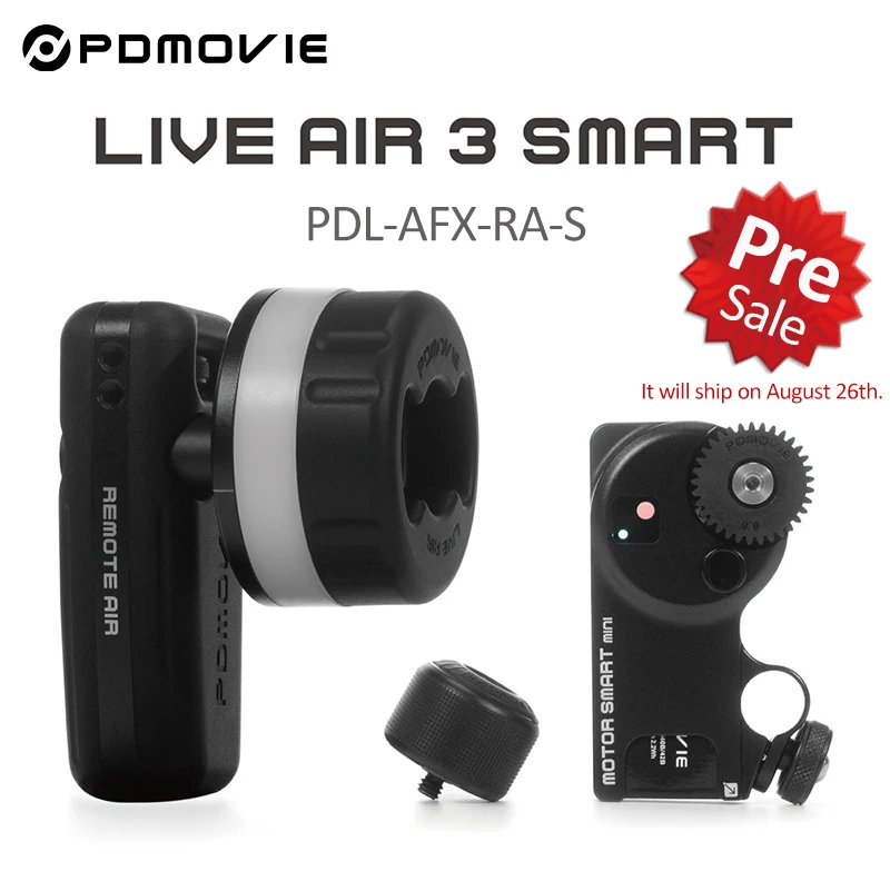 

PDMOVIE LIVE AIR 3 умный беспроводной Автофокус вспомогательный подписчик для объектива камеры Наборы фокусировки с 8-часовым временем работы от батареи