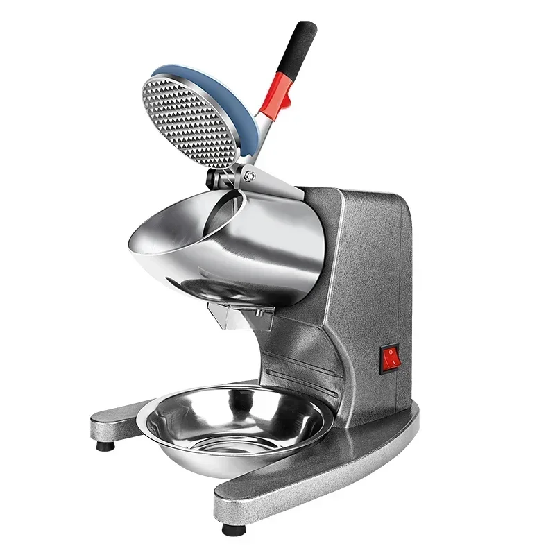 Household ice crusher commercial milk tea shop shaved ice machine large automatic electric smoothie machine 5