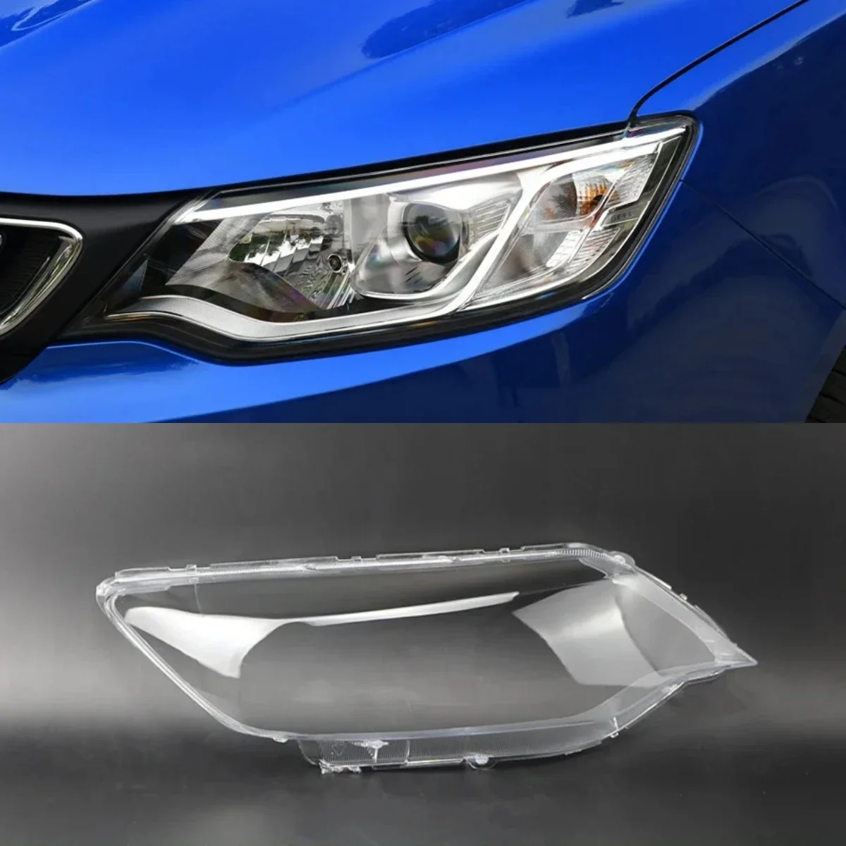 

For Geely Vision Transparent Headlight Cover Lampshade Lens Shell Headlamp Housing Plexiglass Auto Replacement Parts 2018 2019