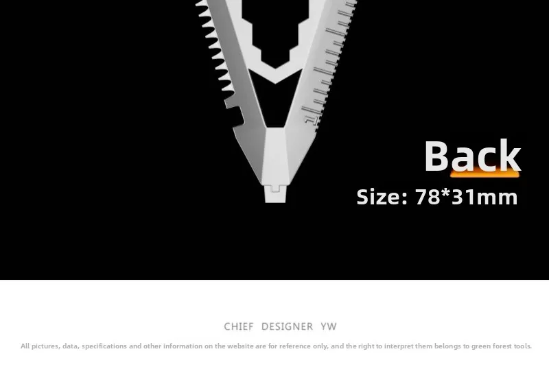 9-in-1 Stainless Steel Keychain, Portable Bottle Opener, Protractor, Ruler, Screwdriver, Wrench, Pocket EDC Tool.
