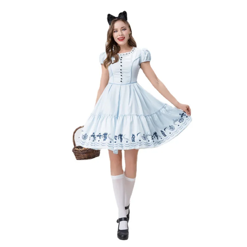 

Halloween Cosplay Maid Costume Ball Party Dress