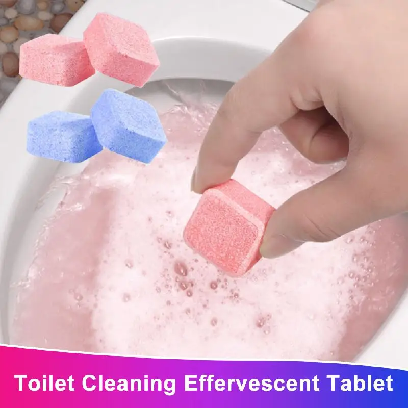 Yellow Dirt Toilet Cleaning Tool Automatic Toilet Bowl Cleaner Effervescent Tablet For Fast Remover Urine Stain Deodorant