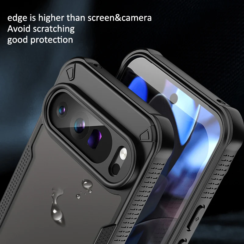 Rugged Shockproof Hard Case with Cushion Buffer and Fall Protection