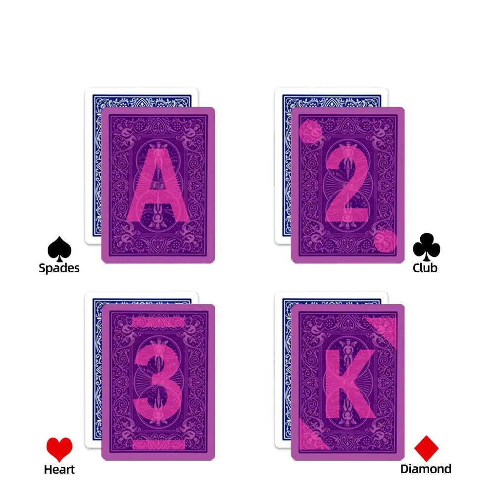 Infrared Marked Bicycle Rider Back Cheating Cards Infrared Ink Sunglasses Marked Cards Contact Lenses Only Cards
