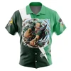 Raphael Teenage Mutant Ninja Turtles Button Up Hawaiian ShirtMen's Japanese Casual Shirt Summer Parent-child Wear 5