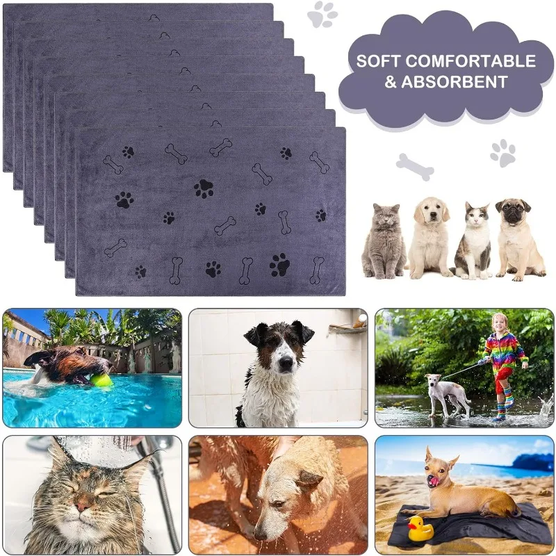 NONECN microfiber dog towel image 9