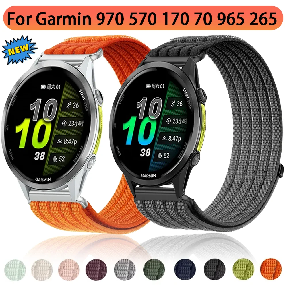 Durable Nylon Watch Strap, Adjustable Sports Band Bracelet