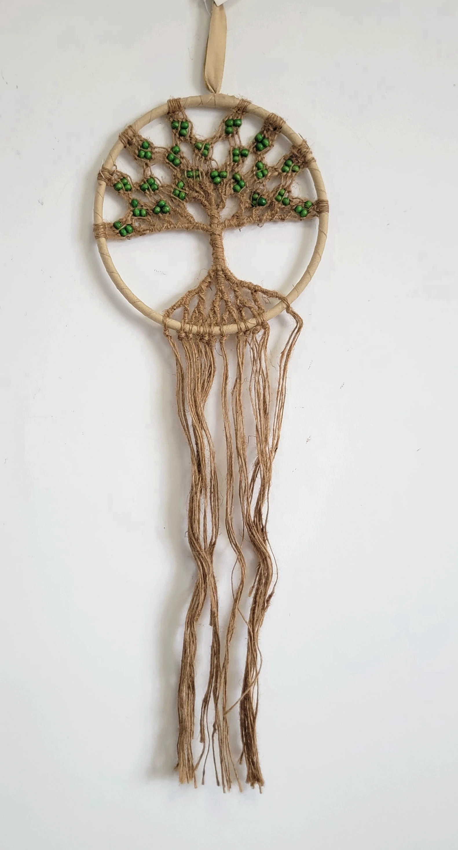 LIFE OF TREE DREAMCATCHER HOME DECORATION WALL DECORATION WITH WOODEN BEADS
