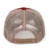 Custom Trucker Hat Logo Cotton Mesh Breathable Baseball Cap Women Men Summer Sunshade Mesh Cap 5 Panels Truck Hat Cap Wholesale 5