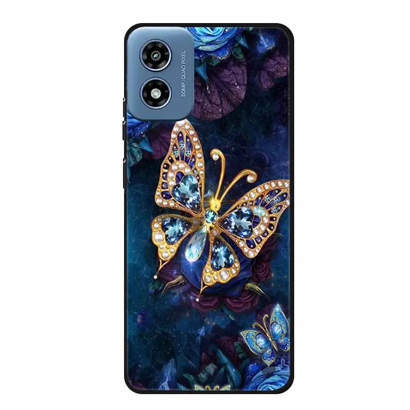 Animal-Themed Soft Silicone Phone Case - Wolf Design -