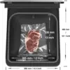 12-Inch Chamber Vacuum Sealer CV12 - For Fresh Meats, Soups, Sauces. Heavy Duty, Commercial Width, Compact 3