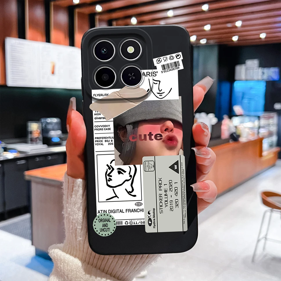 Cute Bear Shockproof Silicone Phone Case - Soft Bumper Shell
