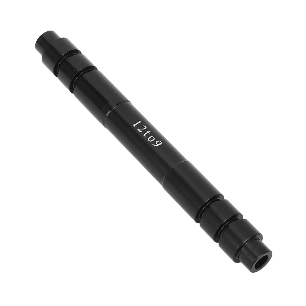 알루미늄 합금 자전거 스루 액슬 어댑터 100mm/135mm 12mm에서 9mm 허브 어댑터로 변환, 설치가 간편한 스루 액슬 허브 어댑터