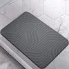Diatomaceous Earth Bath Mat|Quick Dry Bath Mat|Super Absorbent Bath Mat|Non Slip Bathroom Rugs(40×60cm) (Navy blue) 4