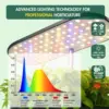 Home Hydroponic Growing Kit with LED and Timer