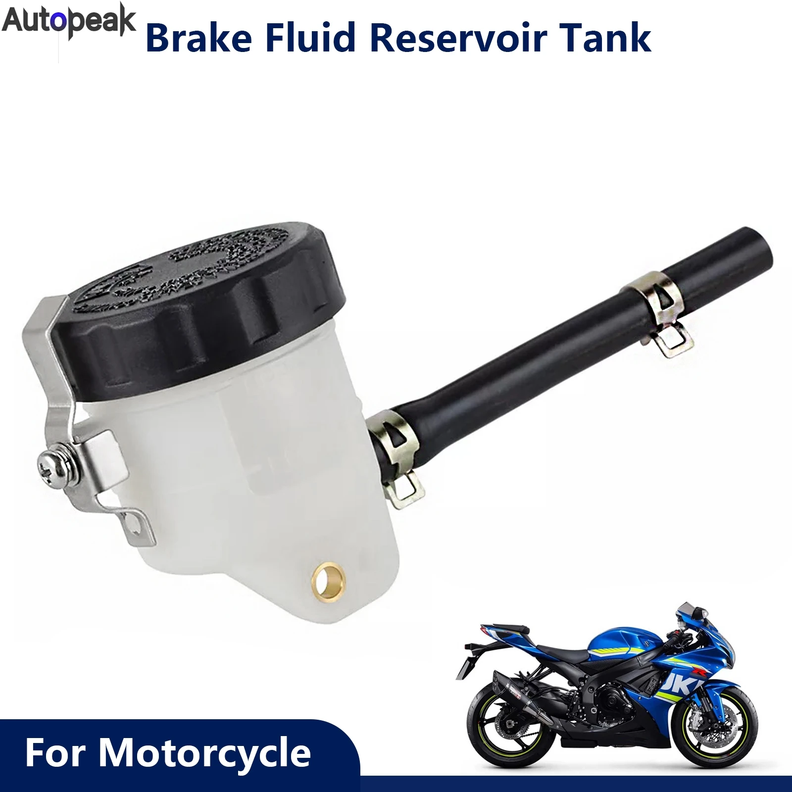 Front Brake Master Cylinder Fluid Reservoir Tank Oil Cup for