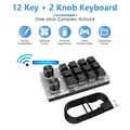Wireless 12Key 2Knob