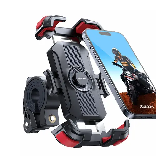 Joyroom Motorcycle Bike Phone Mount Upgrade Phone Holder Ultra-Stable Bicycle Phone Mount Handlebar Cell Phone Clamp for Scooter - Image 8