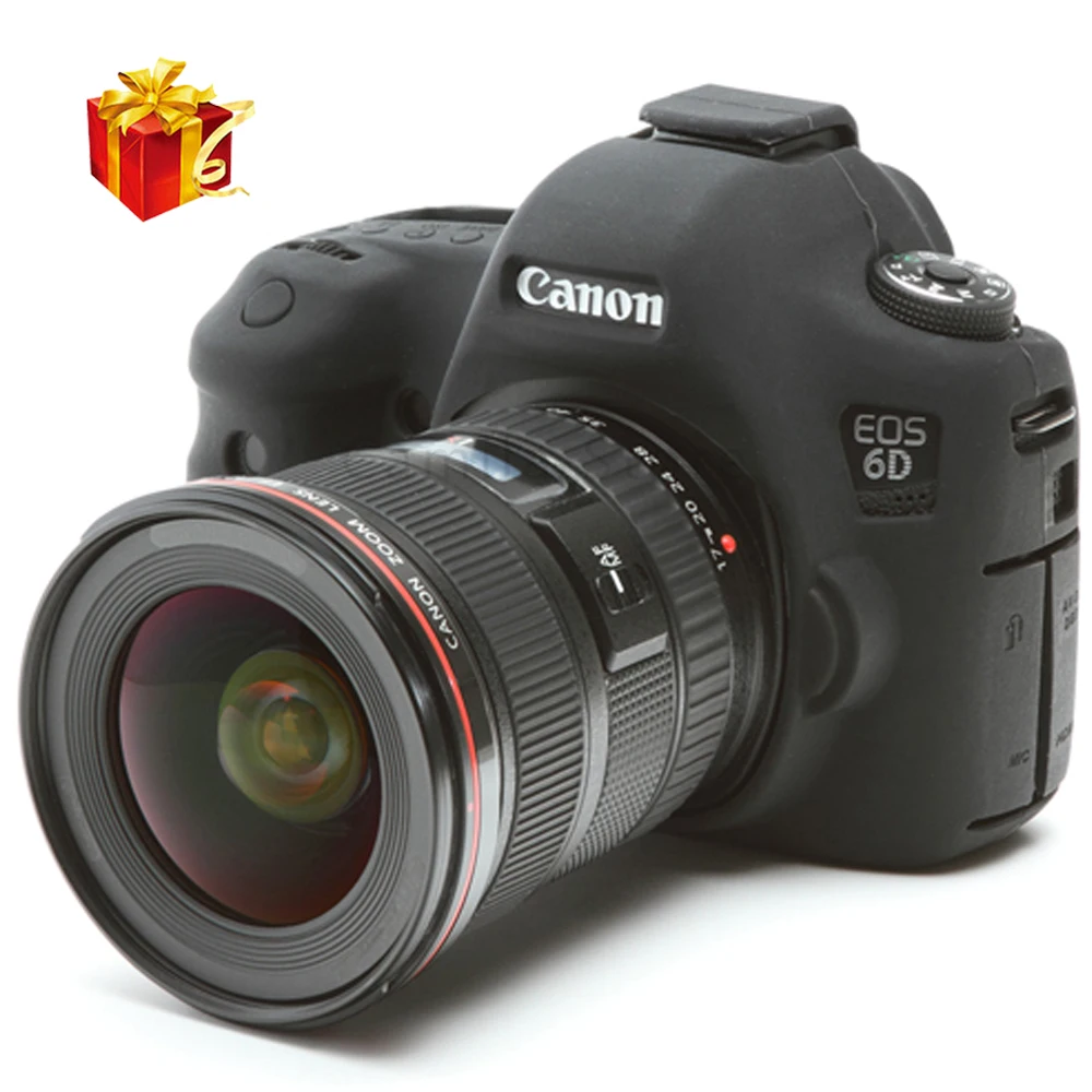 easyCover Silicone Skin Fotocamera Armatura Custodia Per Canon EOS R5 E