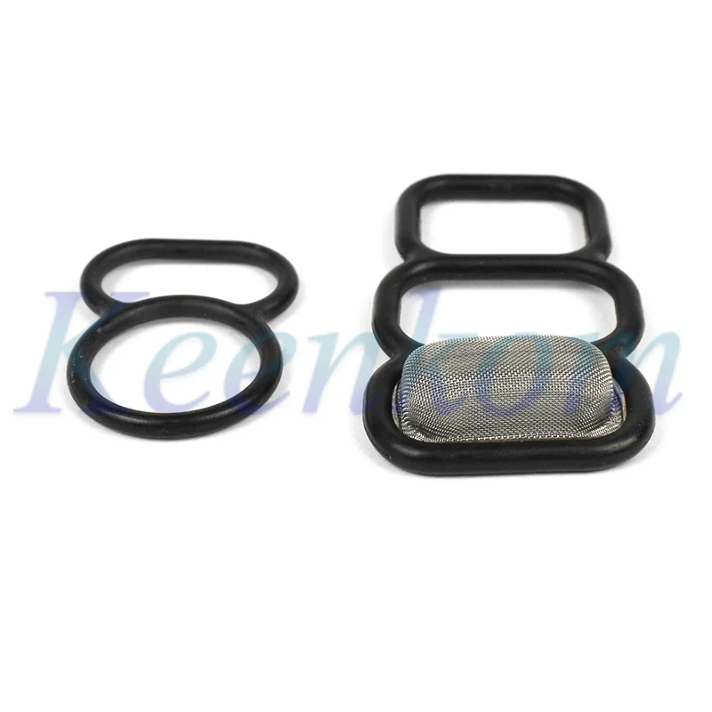 Solenoid Gasket Kit Spool Valve VTEC Solenoid Gasket Upper Lower for Honda Accord 4 Cylinder 1994-2002 36172-P0A-005 15825-P0A-005