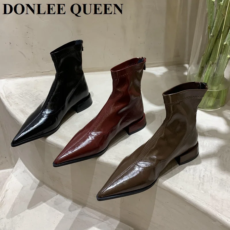 enkellaarzen platte hak