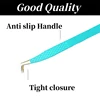 Fiber Tip Lashes Tweezers with Fiber Tip Tweezers Eyelash Extensions Stainless Steel Lash Tweezers for Eyelash Extension Tweezer 4