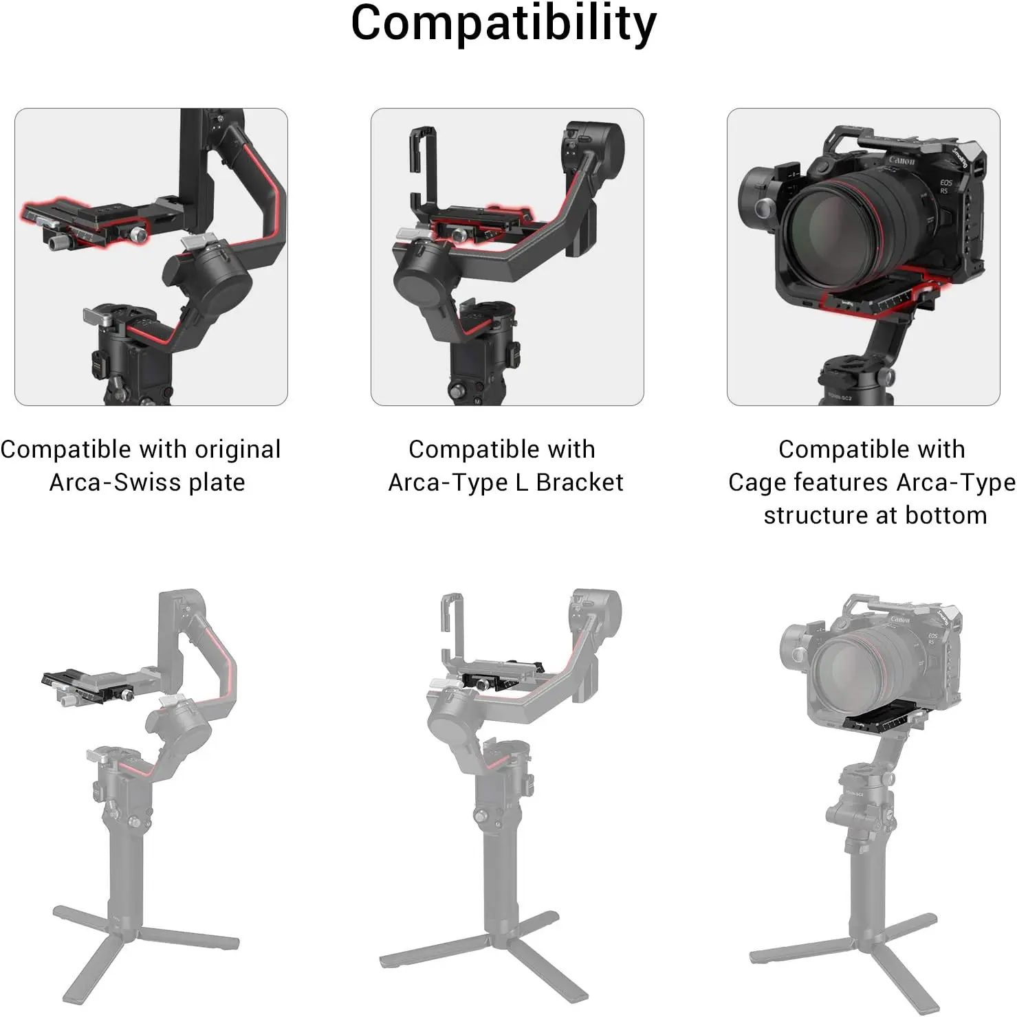 Dji rs2 deals arca swiss