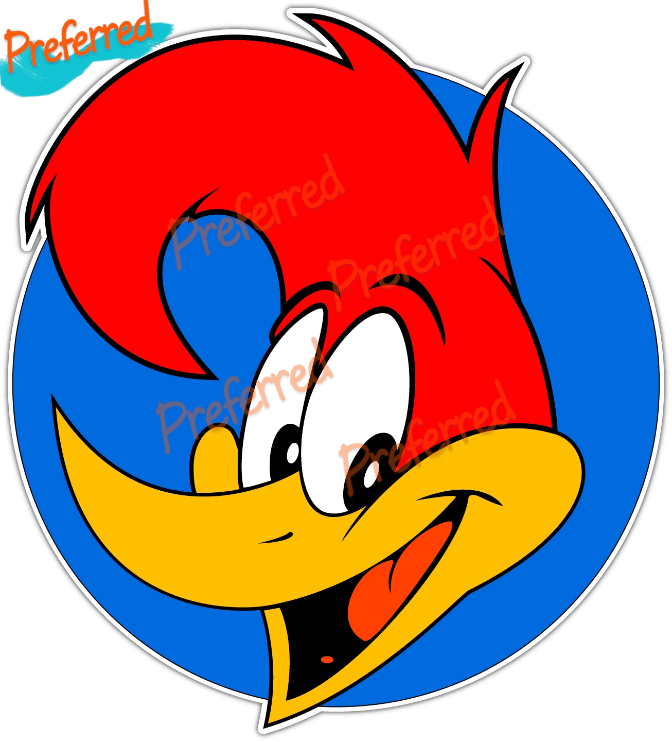 Cartoon Decal Surf Camper Motocross Racing Laptop Helmet Trunk Wall Vinyl Car Sticker Die Cut For Woody Woodpecker Car Stickers Aliexpress