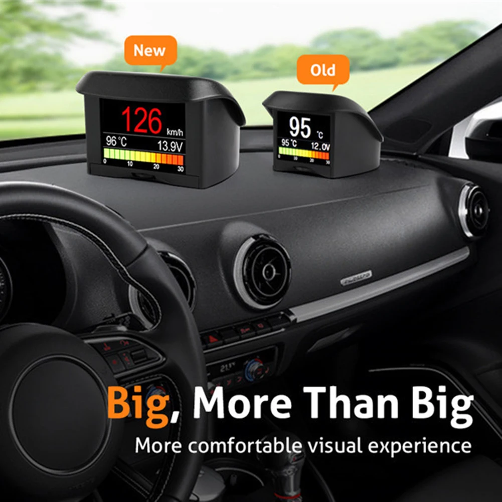 Ancel A202 OBD2 ڵ HUD   ÷  ǵ ڵ ӵ  ˶ ý۰  ڵ    ׼