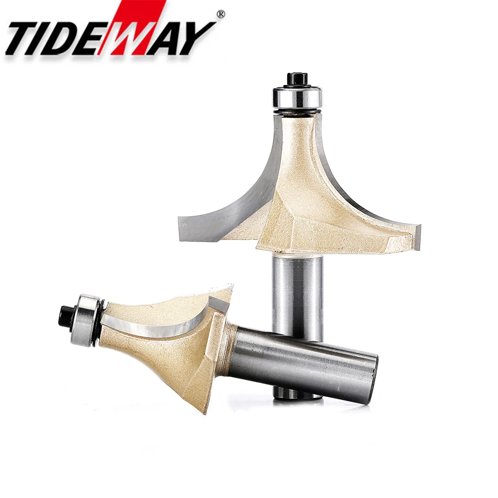 Tideway Corner Round Over Router Bit With Bearing For Wood Woodworking ...