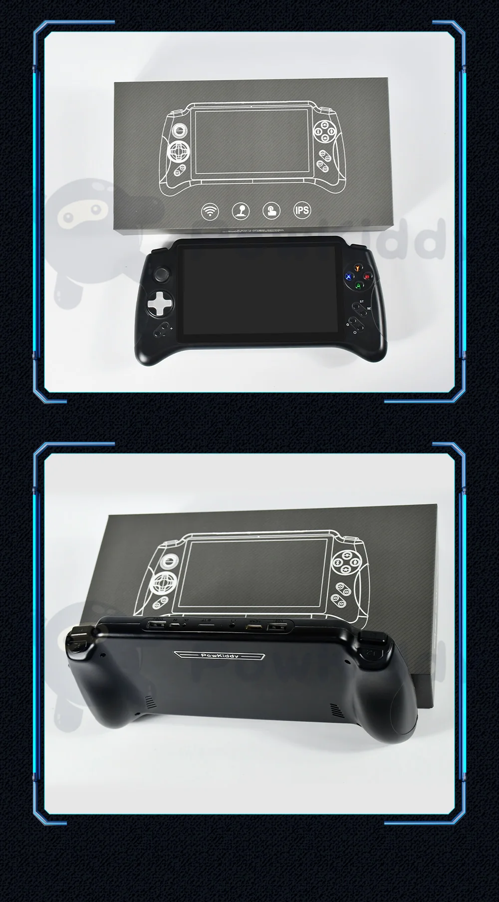 New X17 Android 7.0 Handheld Game Console 7-inch IPS Touch Screen MTK 8163 Quad Core 2G RAM 32G ROM Retro Game Players