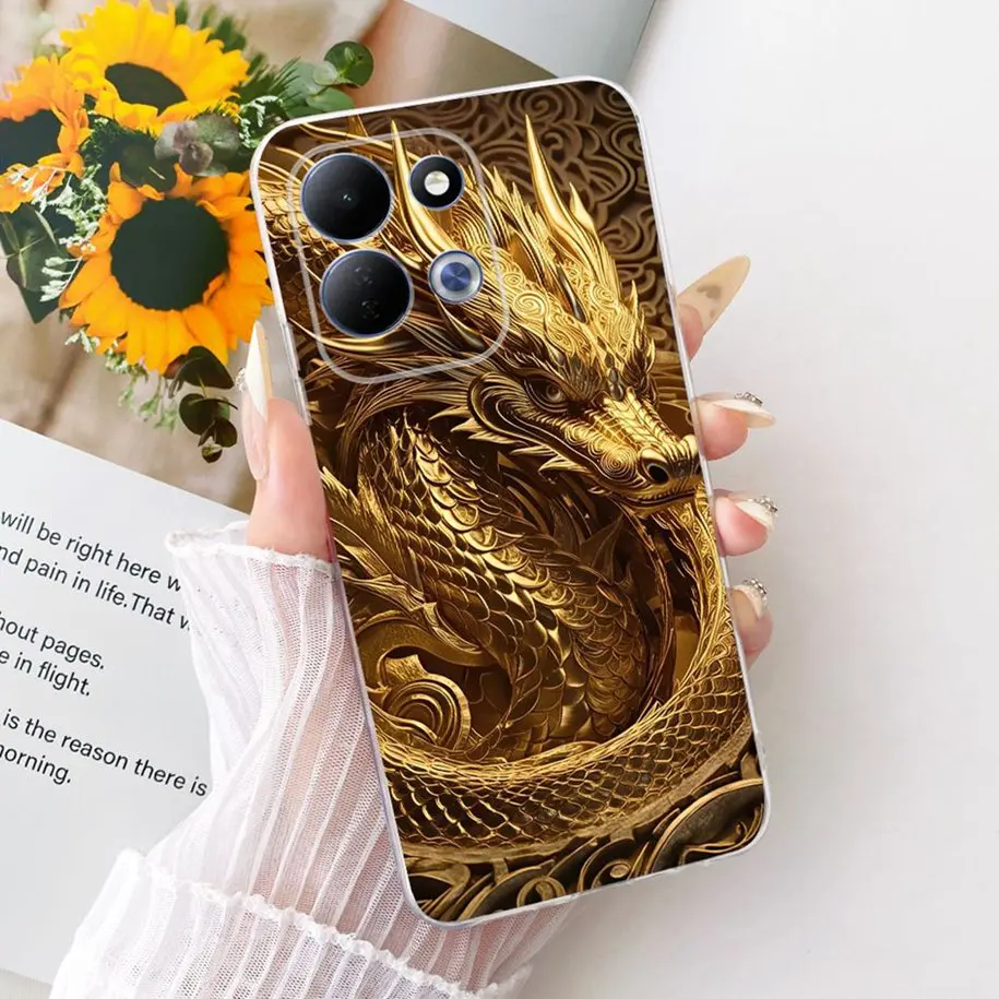 Cute Cartoon Animal Soft Silicone Clear Phone Case Cover