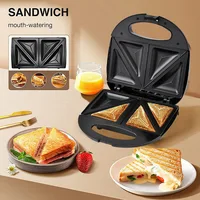 Multifunctional Kitchen Electric Breakfast Machine Machinedouble Heating Toastersandwich Makersteak Maker Non-Stick Iron Pan 2