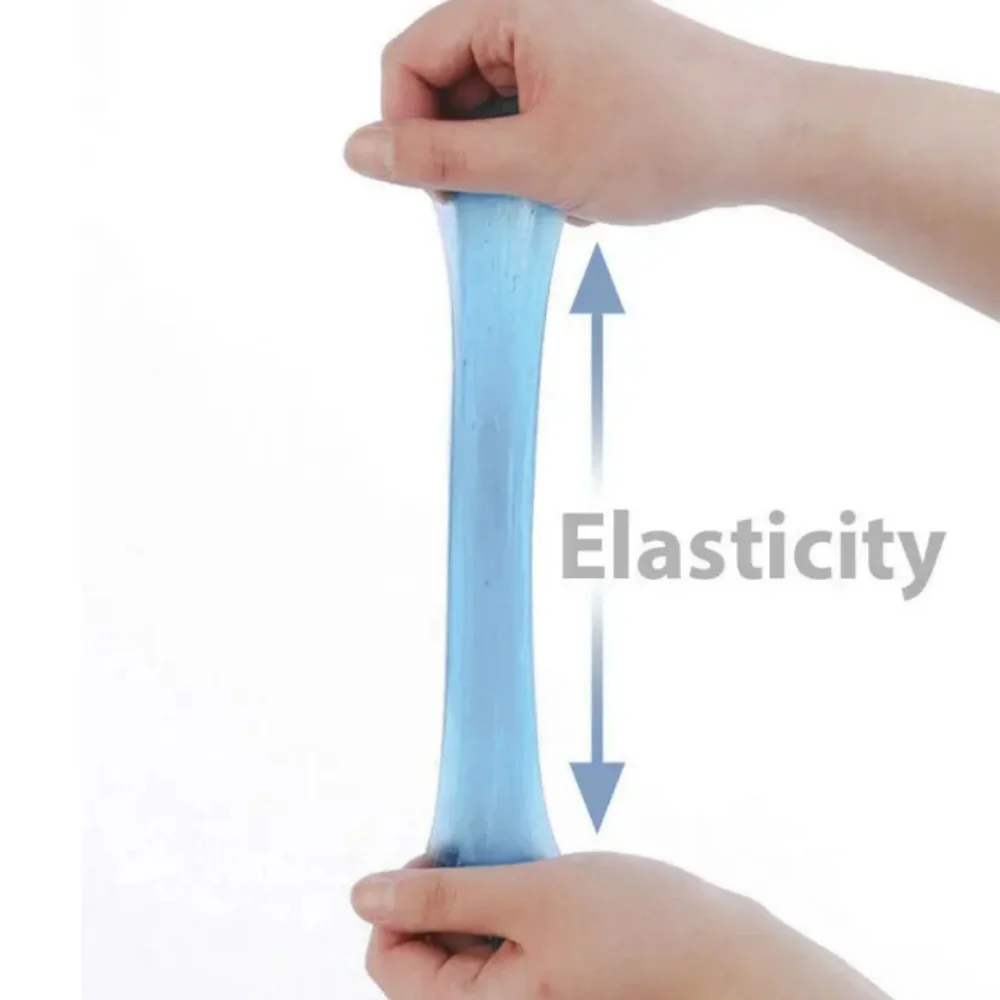 Car Cleaning Gel Air Vent Dust Cleaner Gel Slime Magic Super Clean Mud Clay Laptop Computer Keyboard Multifunction Cleaning Tool