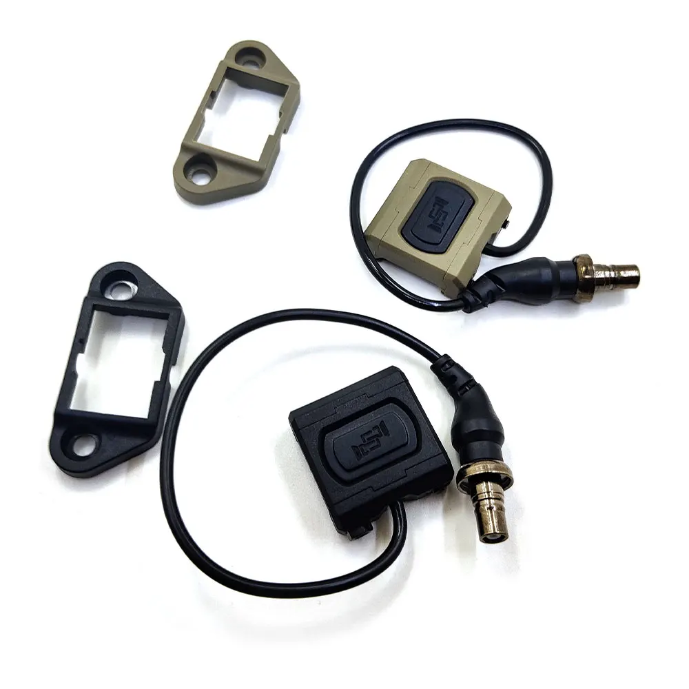 Tactical Flashlight Mini Switch Keymod for M300B M600 DBAL PEQ Scout Light Hot Button Weapon Flashlight Mount