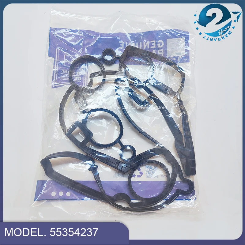 Rubber Gasket Engine Valve Cover Gasket For Chevrolet Aveo Cruze Sonic 1.8L Opel Astra Insignia Corsa Vectra Pontiac G3 Vauxhall