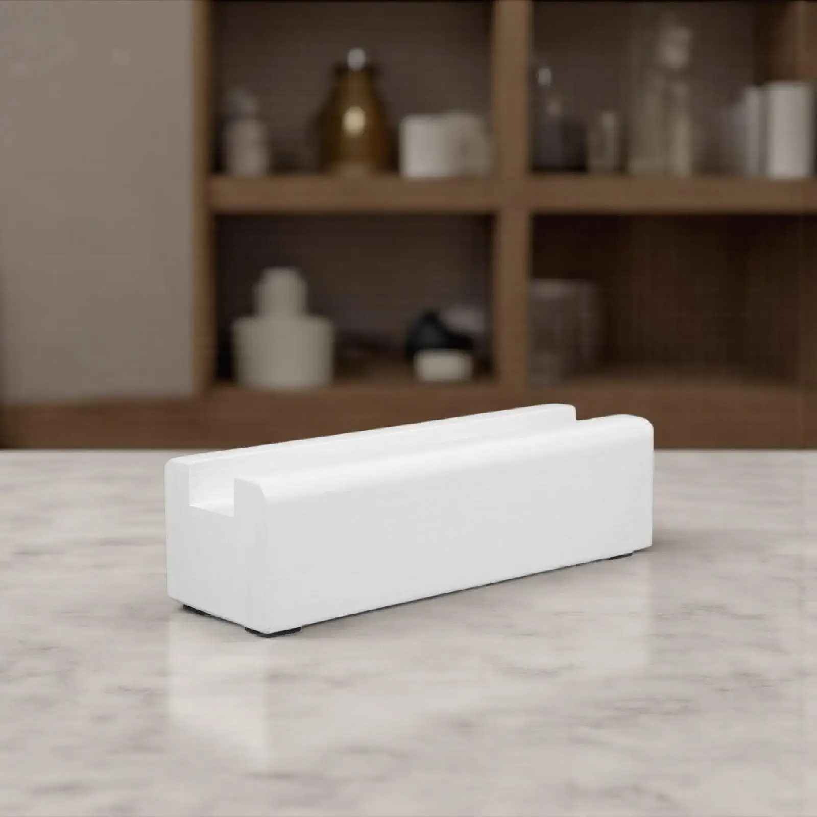 מעמד רצפה עץ למראה באורך מלא תמיכה במראה גבוהה מעמד תצוגה לחדר השינה ולסלון