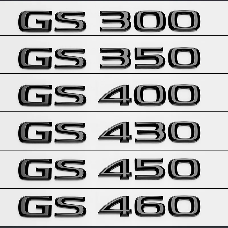 Upgraded Rear Trunk ABS Letter Logo